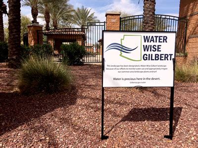 gilbert water department|Water Wise Gilbert .